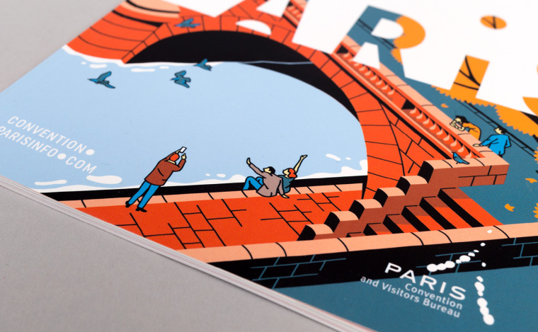 Paris 巴黎城市旅游品牌新形象設計-宣傳畫冊設計-上海品牌設計公司