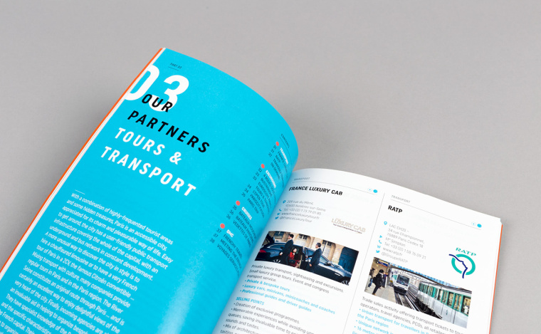 Paris 巴黎城市旅游品牌新形象設計-宣傳畫冊設計-上海品牌設計公司