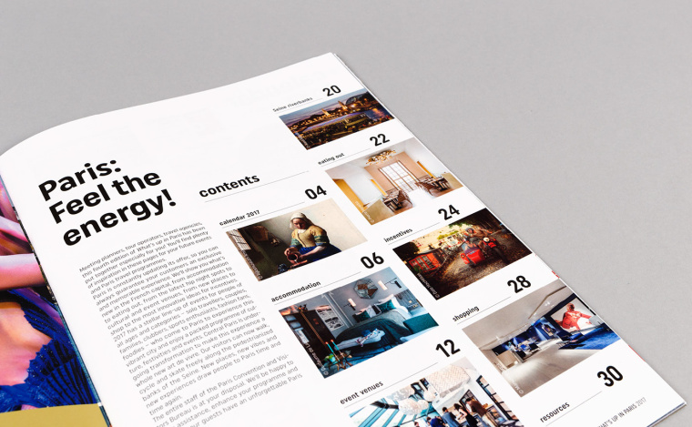 Paris 巴黎城市旅游品牌新形象設計-宣傳畫冊設計-上海品牌設計公司