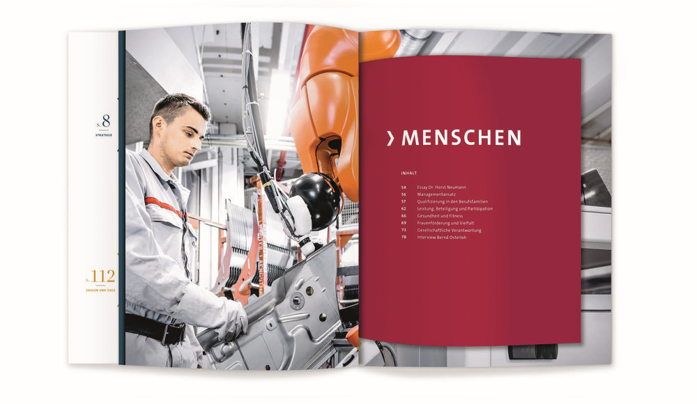 大眾2014年可持續發展報告畫冊設計-上海畫冊設計公司