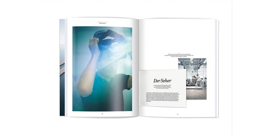 大眾汽車公司創意年度報告“移動想法”宣傳畫冊設計-上海畫冊設計公司分享