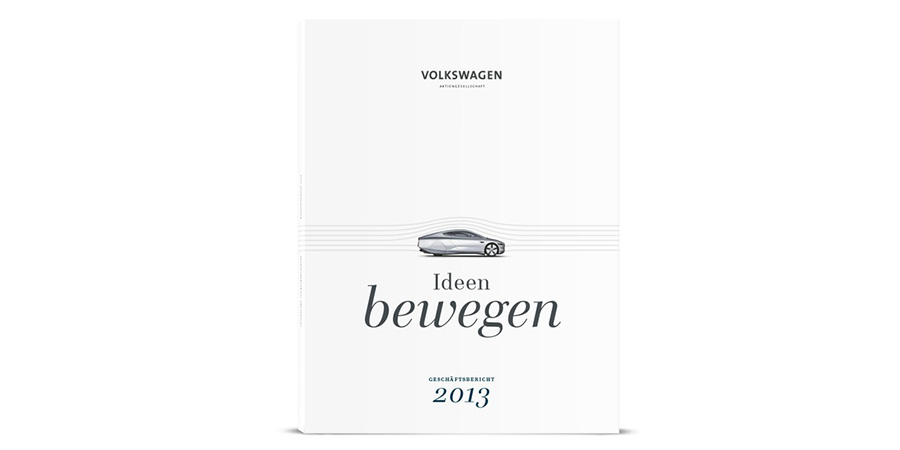 大眾汽車公司2013年創意年度報告“移動想法”畫冊設計-上海畫冊設計公司分享