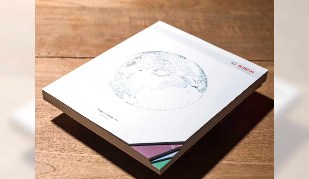 博世大趨勢年度報告5.0宣傳畫冊設計-上海畫冊設計公司