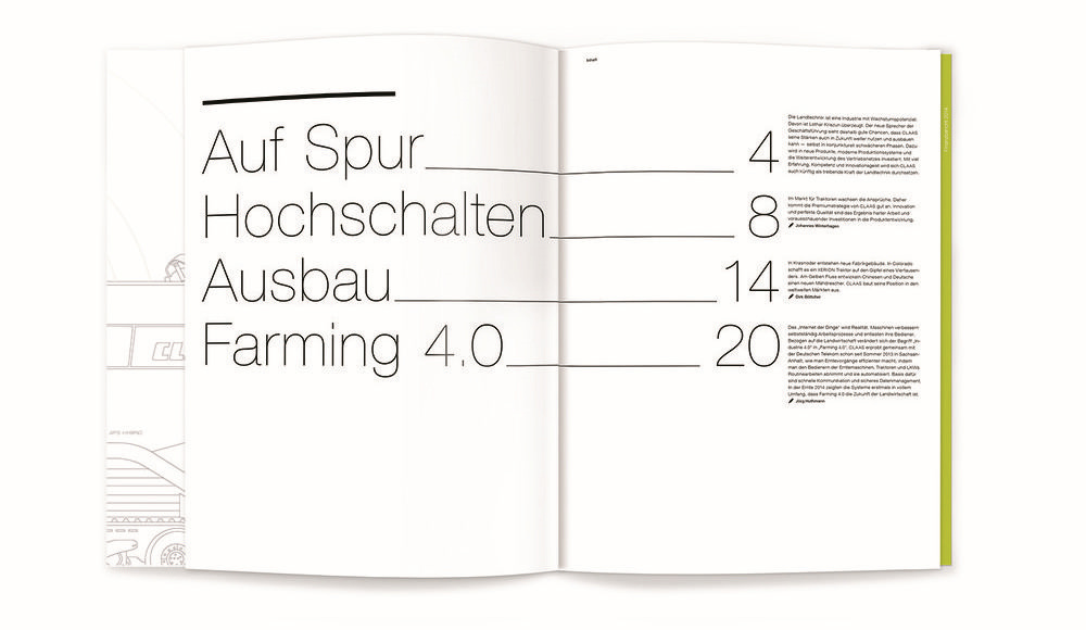 2014年CLAAS實施理念年度報告畫冊設計-上海畫冊設計公司分享