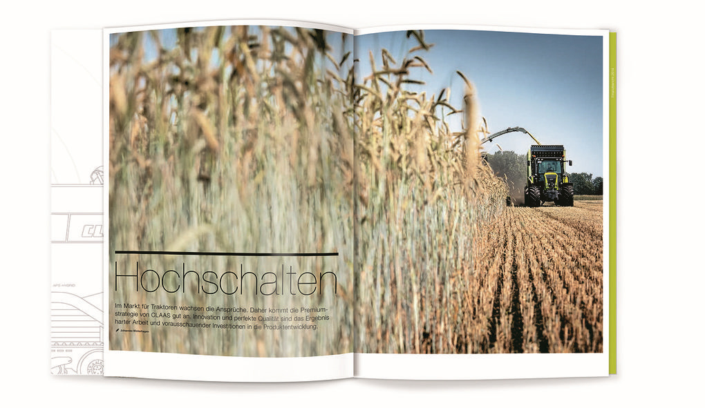 2014年CLAAS實施理念年度報告畫冊設計-上海畫冊設計公司分享