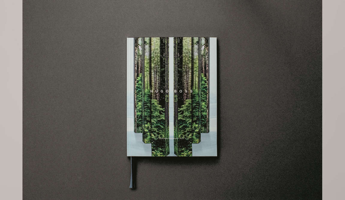 HUGO BOSS年度報告創意畫冊設計-上海畫冊設計公司-上海品牌設計公司