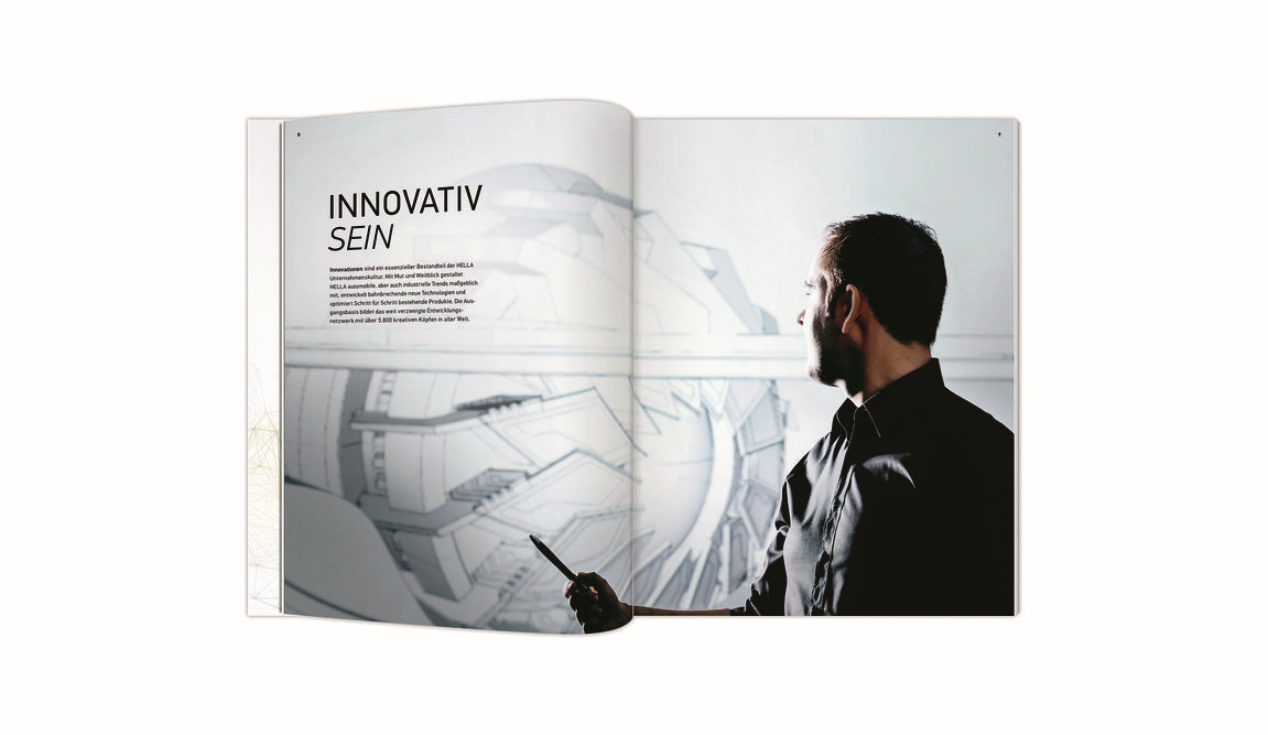 HELLA海拉2013/14年度創新年度報告宣傳畫冊設計-上海畫冊設計公司分享
