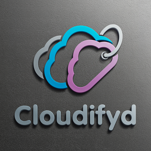 Cloudify 標(biāo)志-科技企業(yè)logo設(shè)計(jì)-上海Logo設(shè)計(jì)公司-上海品牌設(shè)計(jì)公司