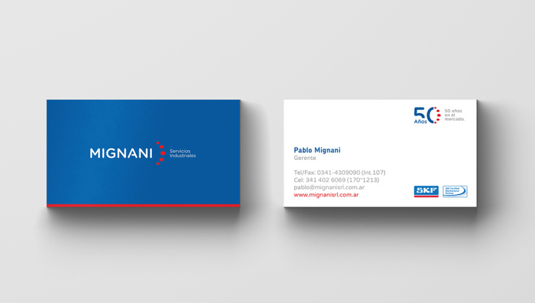 MIGNAN軸承品牌VI設計-上海工業品品牌形象設計logo設計VI設計公司