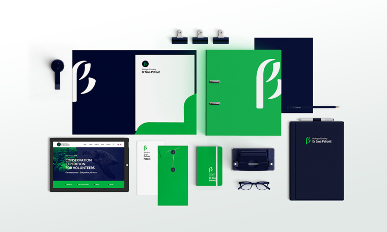 生物學社會組織“Dr. Sava Petrovic博士”品牌視覺識別VI設計-上海VI設計公司