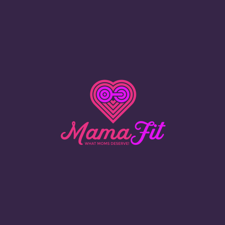 健康產業心形logo-健康logo設計趨勢-上海logo設計公司