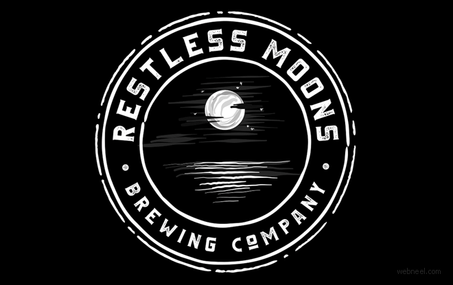 創意月亮logo設計范例-上海品牌logo設計公司欣賞