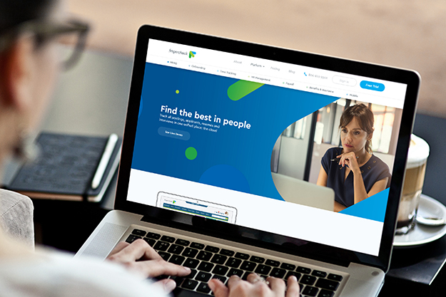 人力資源平臺 Fingerchec 品牌VI形象設計-logo設計-上海logo設計公司-上海VI設計公司