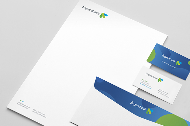 人力資源平臺 Fingerchec 品牌VI形象設計-logo設計-上海logo設計公司-上海VI設計公司