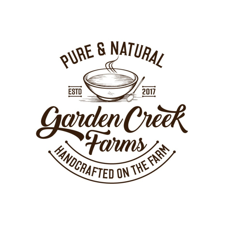 上海logo設計公司：樸實的和有機的棕色logo