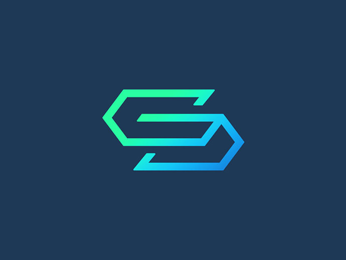 上海logo設計公司分享：2017年40個令人驚奇的Logo設計圖片欣賞-字母S+G logo