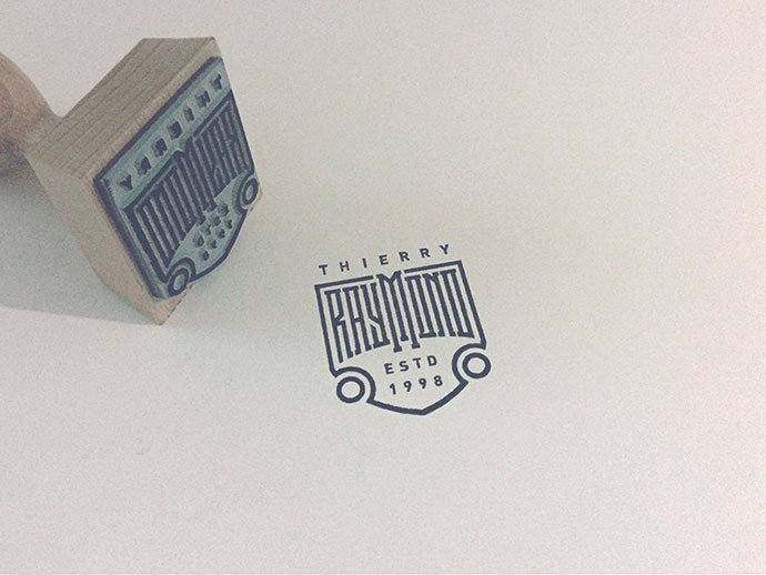 上海logo設計公司2016-2017年50個絕佳創意logo設計案例欣賞-雷蒙郵票徽章logo