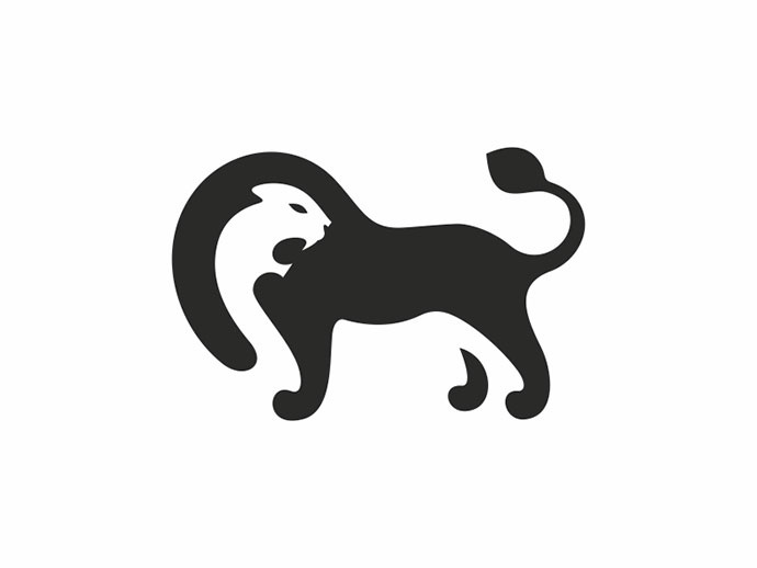 上海logo設計公司2016-2017年50個絕佳創意logo設計案例欣賞-獅子互空間logo