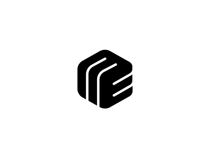 上海logo設計公司2016-2017年50個絕佳創意logo設計案例欣賞-ME六邊形 LOGO 