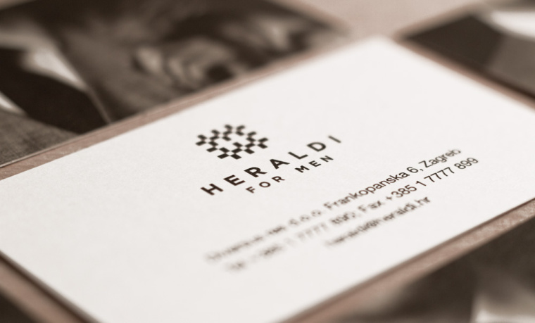 Heraldi 男士時(shí)裝店服飾logo設(shè)計(jì)品牌vi形象設(shè)計(jì)