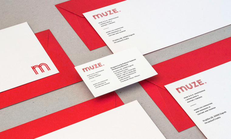 Muze 文化旅游咨詢管理公司品牌視覺識別設計LOGO設計