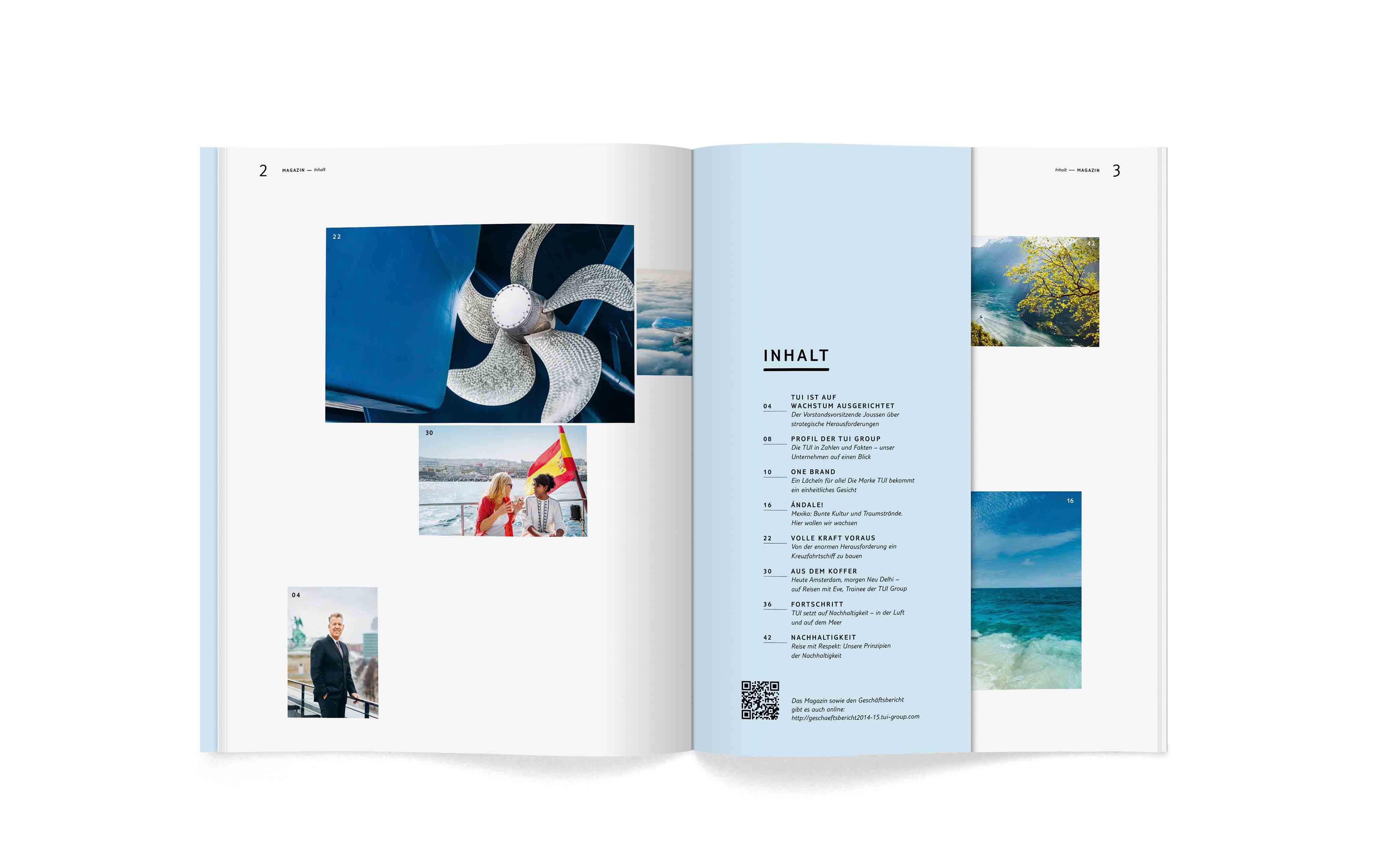 TUI 途易旅游業務年度報告與雜志宣傳冊設計-上海宣傳冊設計公司