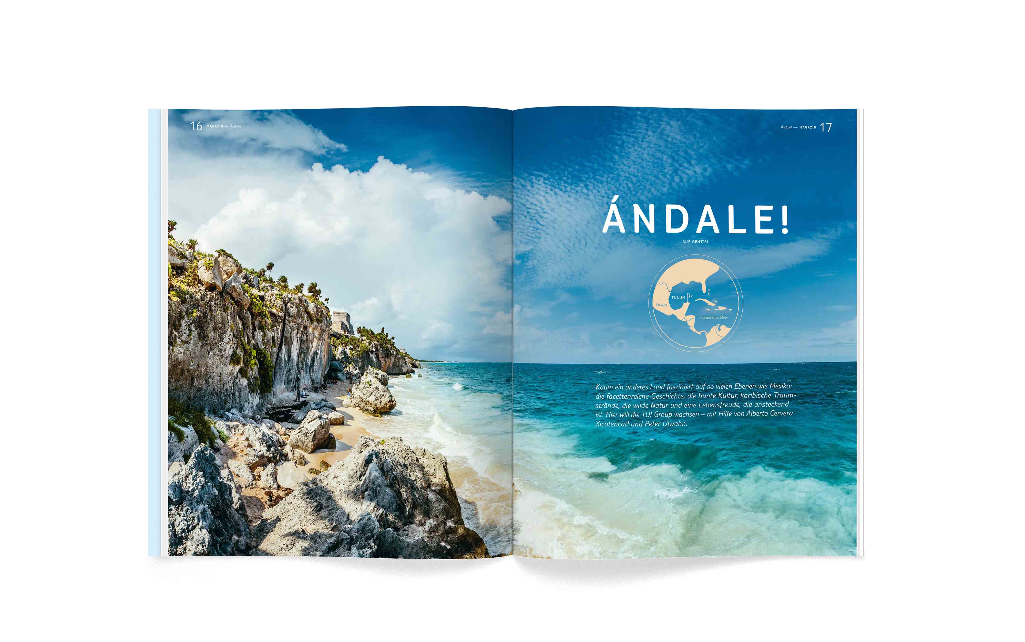 TUI 途易旅游業務年度報告與雜志宣傳冊設計-上海宣傳冊設計公司