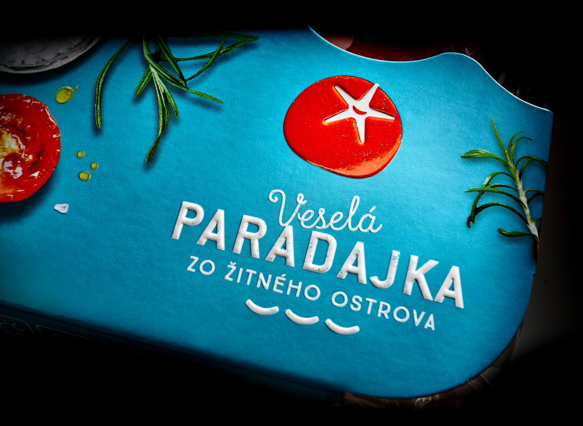 藍綠色快樂品牌番茄包裝設計欣賞-上海有機農產品包裝設計公司分享