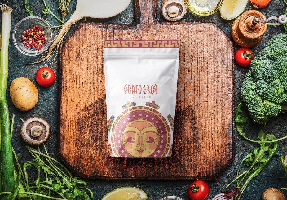 巴西民族餐廳印加文化餐飲品牌VI形象設計logo設計-上海品牌VI形象設計公司