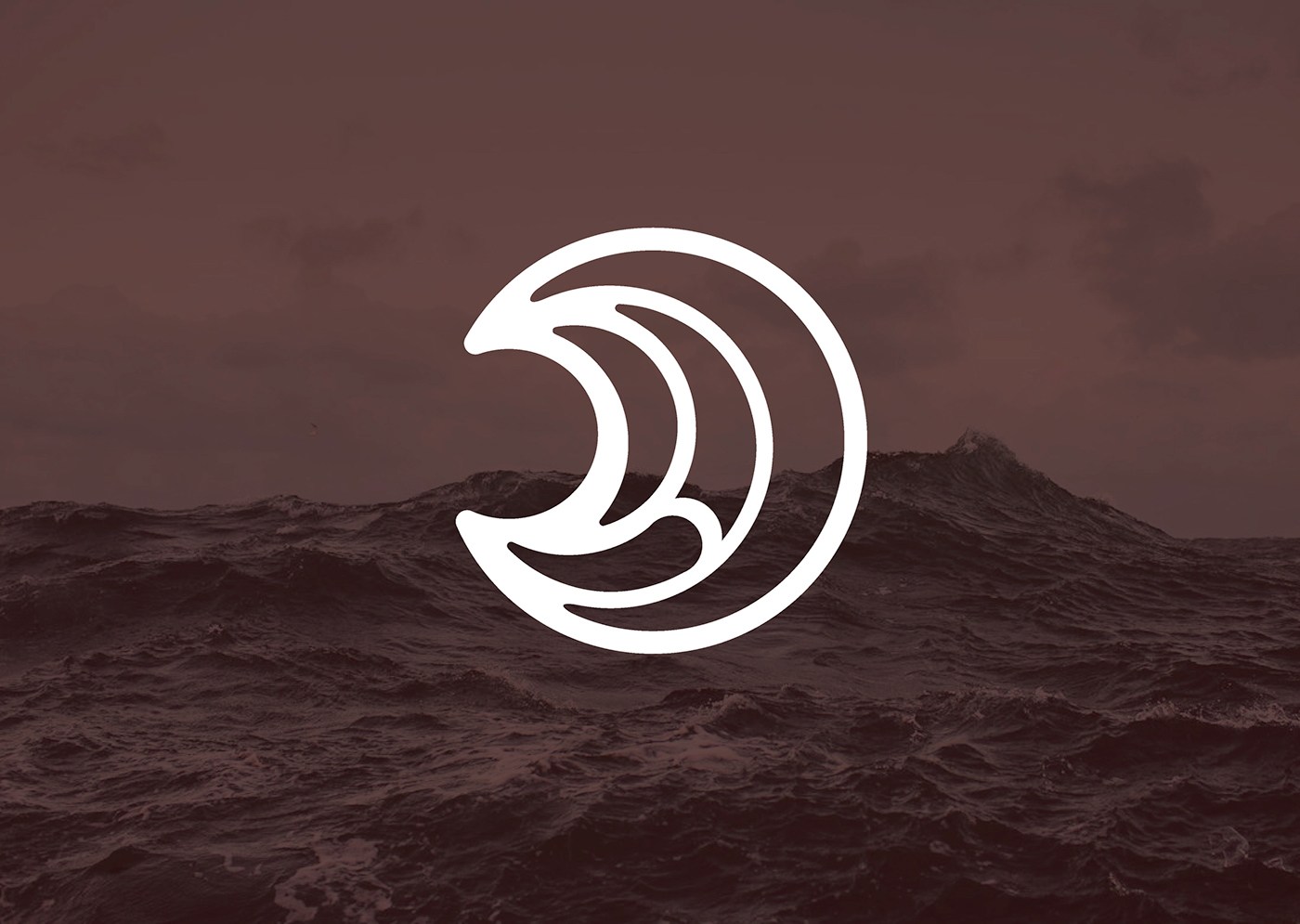 Wave It 頭發護理產品品牌發型品牌抽象波形寫意logo設計品牌VI形象設計