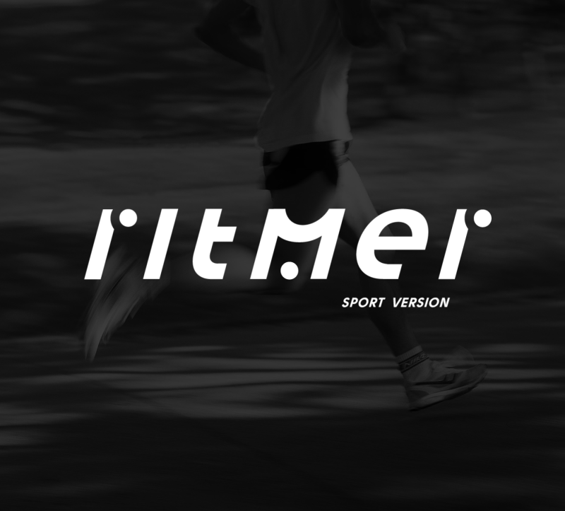 RITMER個(gè)人心電圖隨身健康監(jiān)測(cè)儀器LOGO設(shè)計(jì)品牌形象設(shè)計(jì)-上海醫(yī)療健康品牌logo設(shè)計(jì)公司