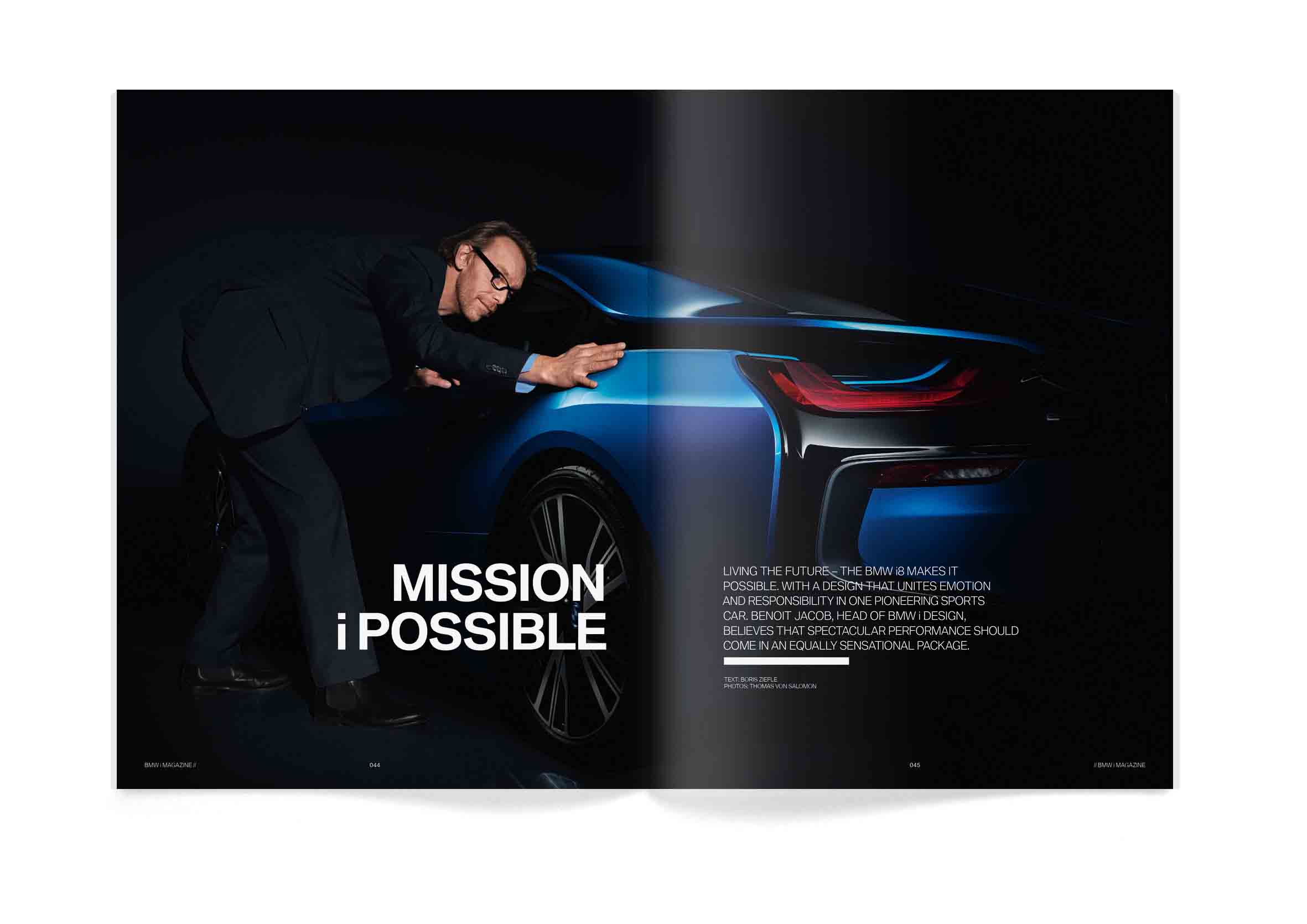 “城市逃生 - 歡樂革命”寶馬i8混合動力跑車宣傳冊設計-上海汽車宣傳冊設計公司