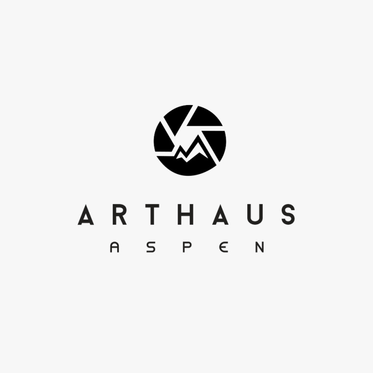 極簡主義的logo設計-用于執行Arthaus Aspen 的nnorth完美的最小標志設計的稀疏性