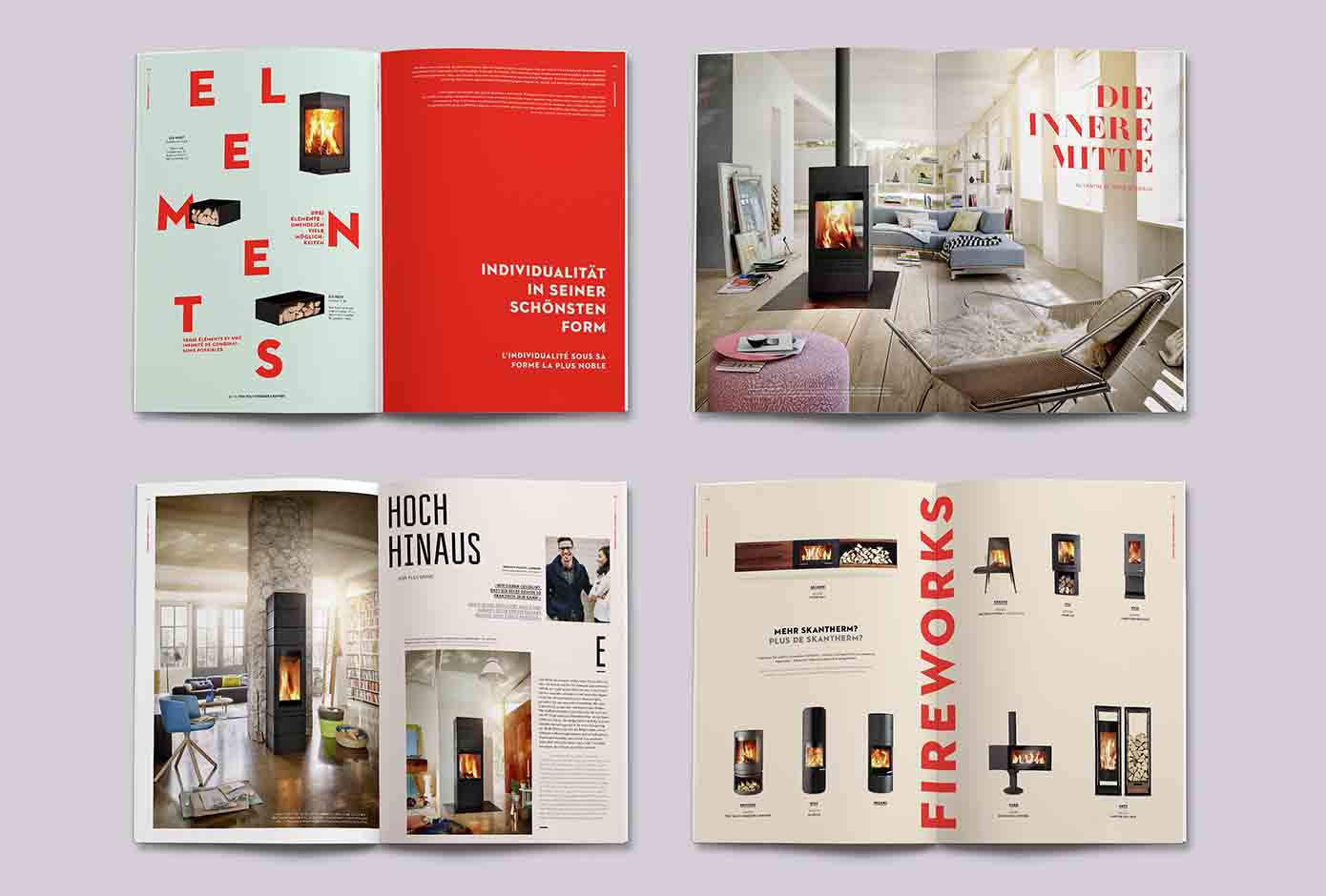 德國品牌斯坎特姆壁爐產品創意宣傳冊設計-上海宣傳冊設計公司
