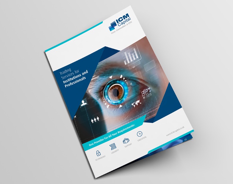 美國(guó)ICM貿(mào)易公司藍(lán)色冷色調(diào)商務(wù)宣傳畫(huà)冊(cè)設(shè)計(jì)-上海畫(huà)冊(cè)設(shè)計(jì)公司