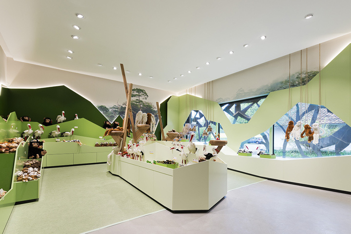 獼猴野生動物園紀念品商店店鋪空間形象設計-上海品牌形象策劃設計公司