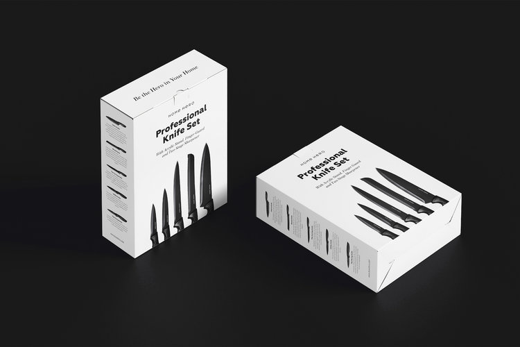 Home Hero 廚房用品刀具鍋具廚具品牌設計包裝設計