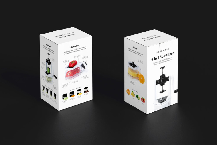 Home Hero 廚房用品刀具鍋具廚具品牌設計包裝設計