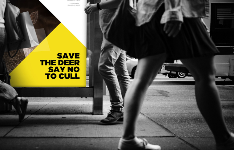 拯救野生鹿群動物公益品牌VI形象設計-上海品牌VI設計公司