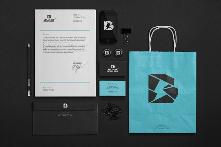 BOLDANIC 營養膳食補充劑保健品品牌形象設計-VI設計