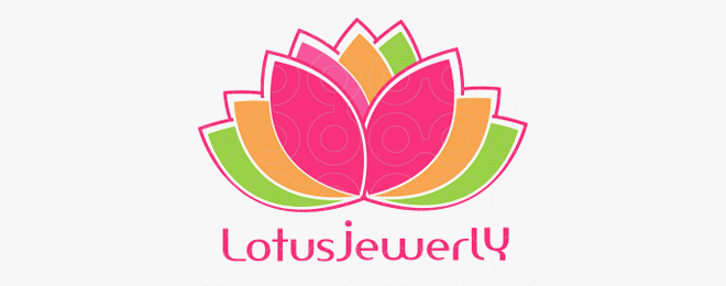 上海logo設(shè)計公司分享：40+創(chuàng)意蓮花Logo設(shè)計實例 Lotus Logo design
