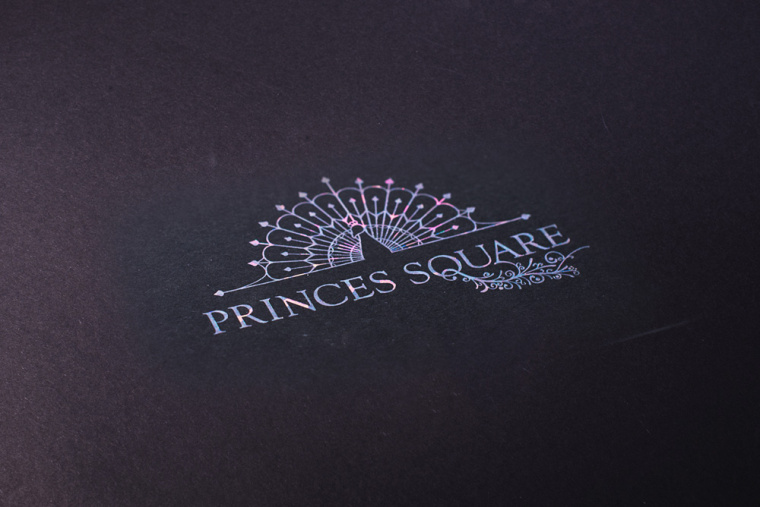 Princes 王子購物中心商場孔雀logo設計品牌vi形象設計-上海vi設計公司