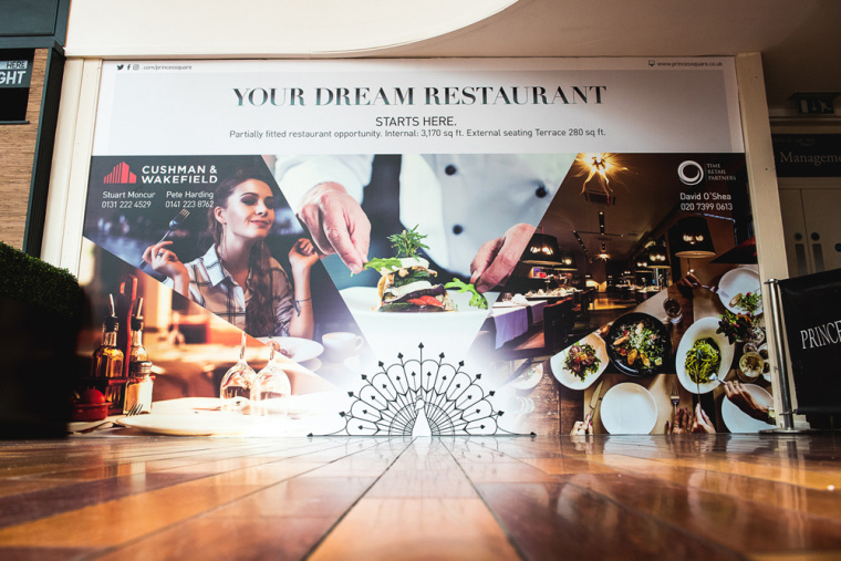 Princes 王子購物中心商場孔雀logo設計品牌vi形象設計-上海vi設計公司