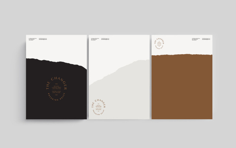 The Changer 葡萄酒糖漿閃亮金色包裝設計-上海包裝設計公司