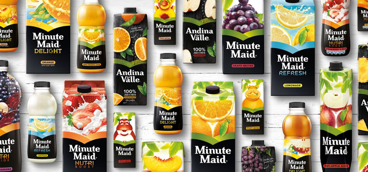 美汁源果汁品牌新包裝規范視覺識別設計-上海包裝設計公司