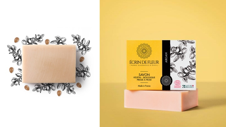 Ecrin De Fleur 精油皂天然肥皂包裝設計-上海包裝設計公司