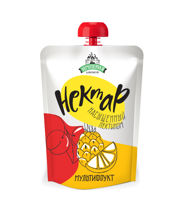 上包裝設計公司分享：果醬和花蜜飲料吸嘴袋包裝設計