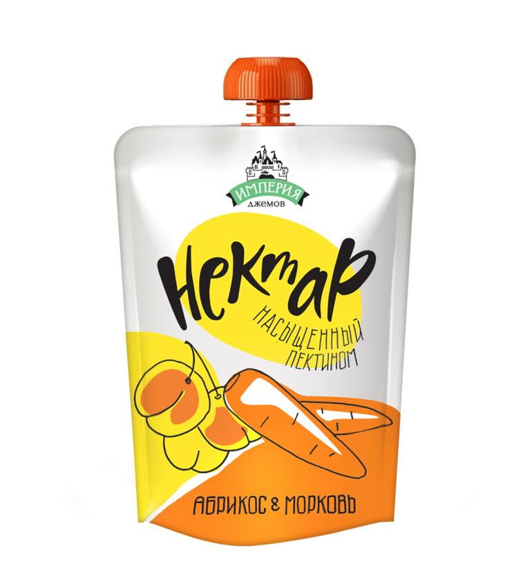 上包裝設計公司分享：果醬和花蜜飲料吸嘴袋包裝設計