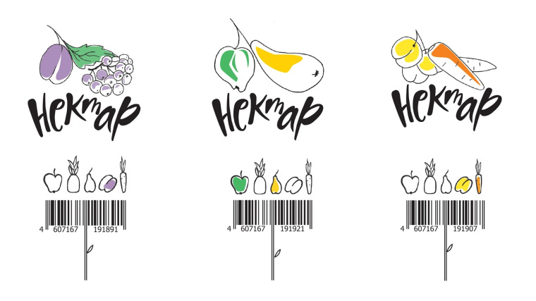 上包裝設計公司分享：果醬和花蜜飲料吸嘴袋包裝設計