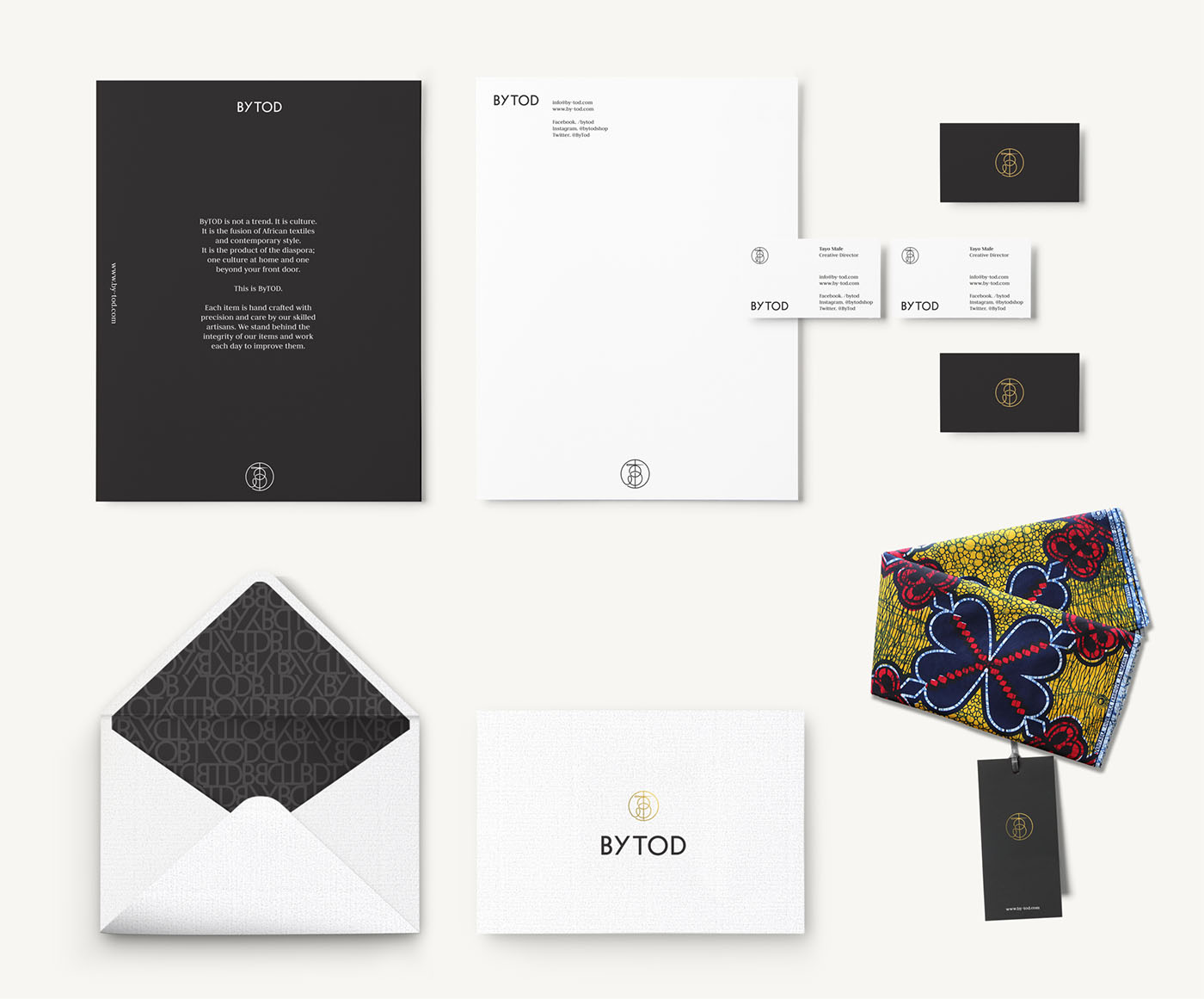 ByTOD紡織服裝品牌VI設計-上海VI設計公司